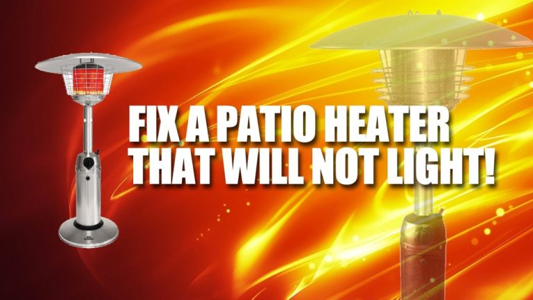Outdoor Patio Heater Won'T Light